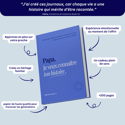 Papa : Je veux connaître ton histoire.
