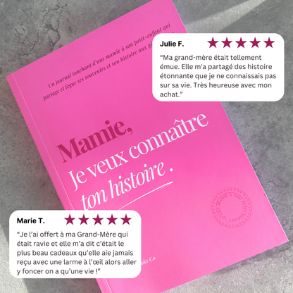 Mamie : Je veux connaître ton histoire.